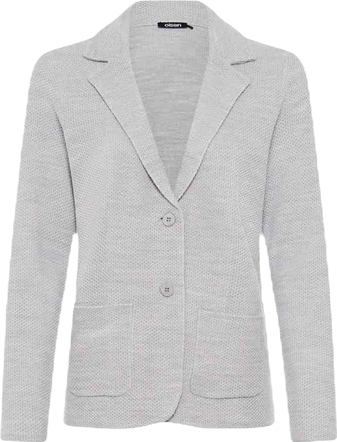 Women's Merino Wool Blend Blazer