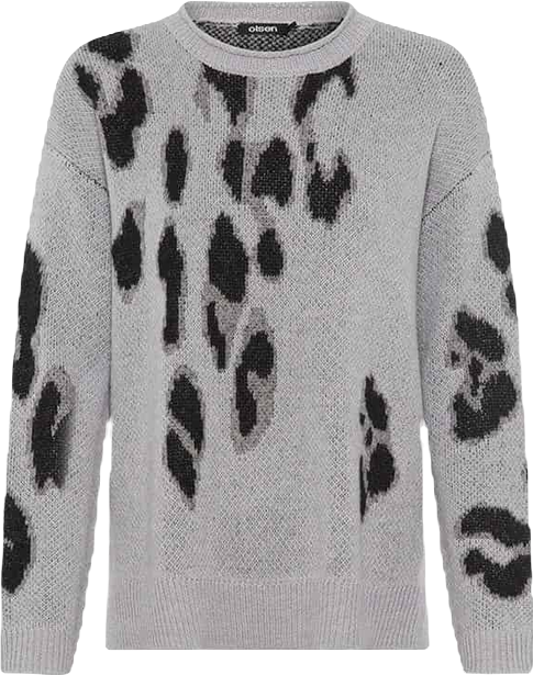 Women's Abstract Leo Sweater