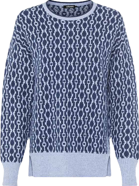 Women's Retro Design Sweater