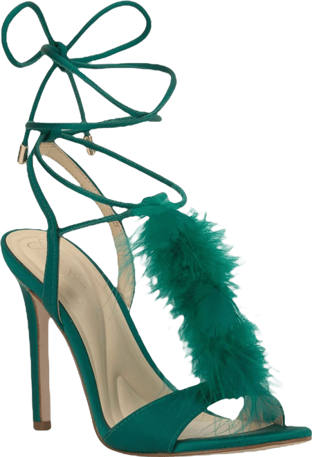 Women's Jenzin Feather Wrap Dress Sandals