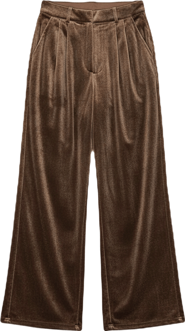 Women's Velvet Heat Brown Pants