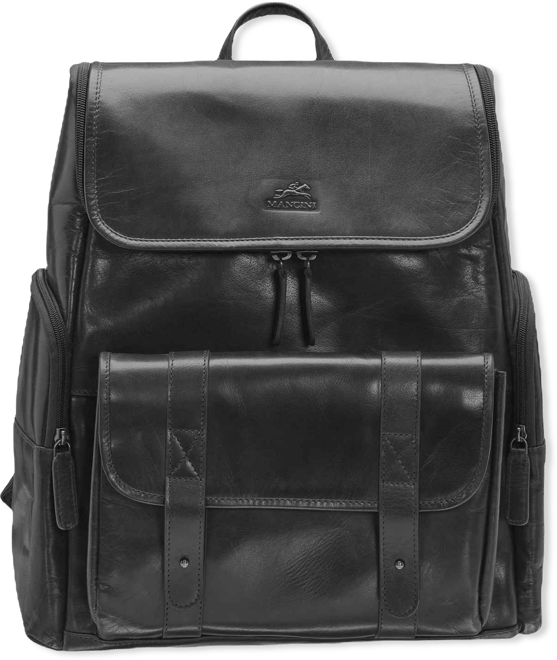 Men's Buffalo Backpack with Zippered Laptop, Tablet Compartment