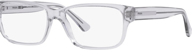 Men's Square Eyeglasses, Pr 18ZV