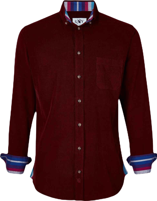 Men's Corduroy Long Sleeve Shirt