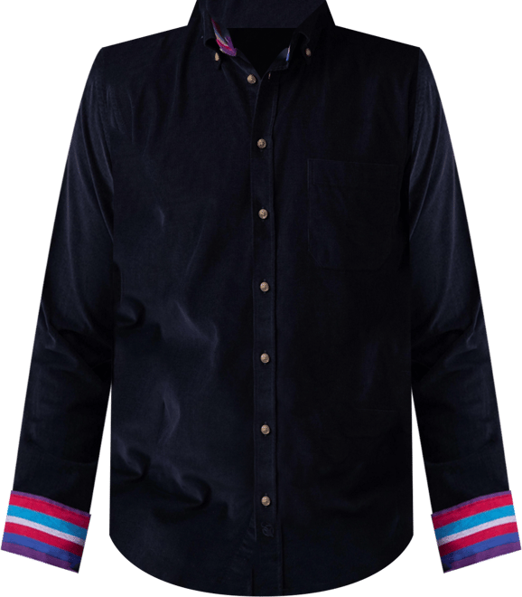 Men's Corduroy Long Sleeve Shirt