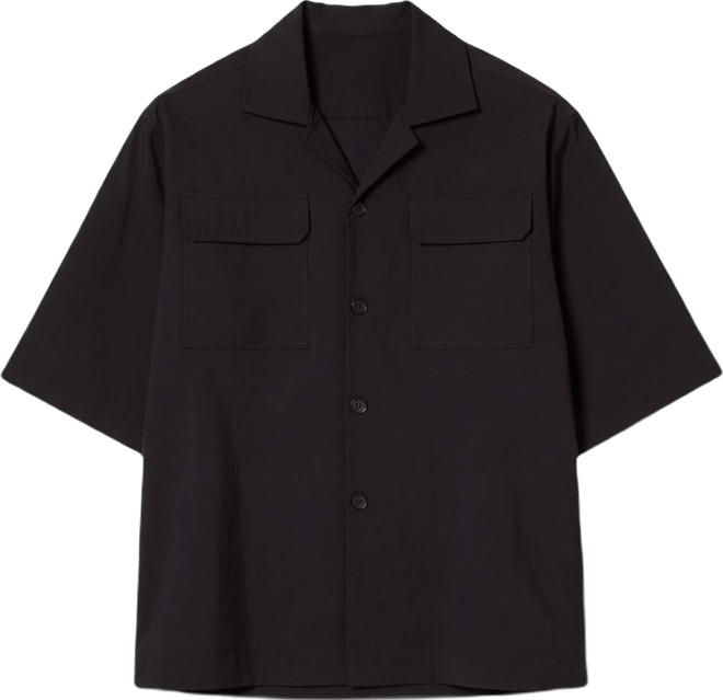 Men's Lined Woven Nylon Shirt