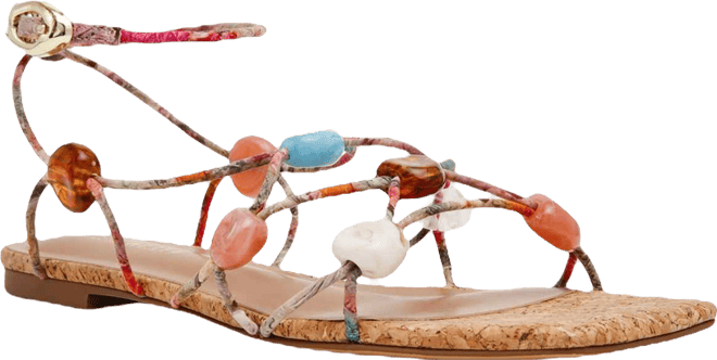 Women's Tides Studded Strappy Flat Sandals