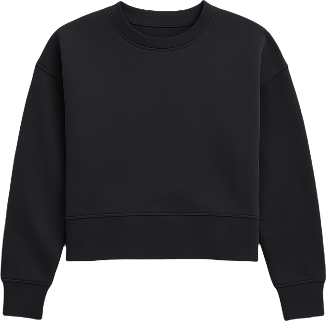 Petite Crew Neck Long-Sleeve Sweatshirt, Macy's Exclusive