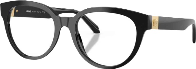 Women's Round Eyeglasses, VE3384