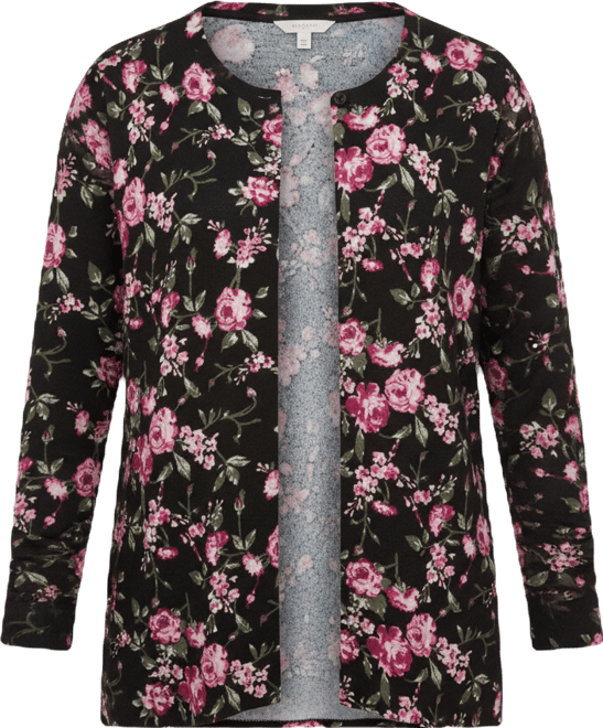 Plus Size Within Perfect Long-Sleeve Cardigan Sweater