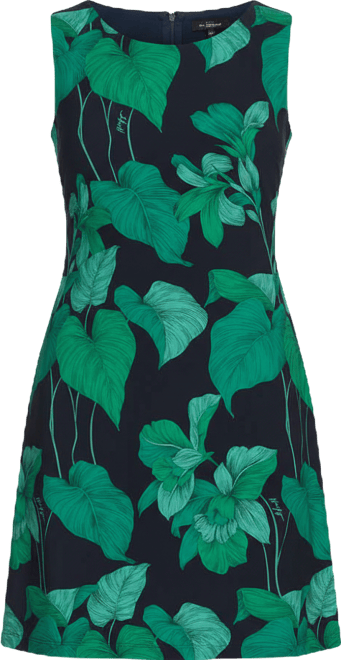 Women's Sleeveless Printed Shift Dress
