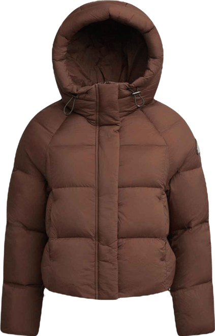 Women's Cloud Cropped Hooded Puffer Jacket