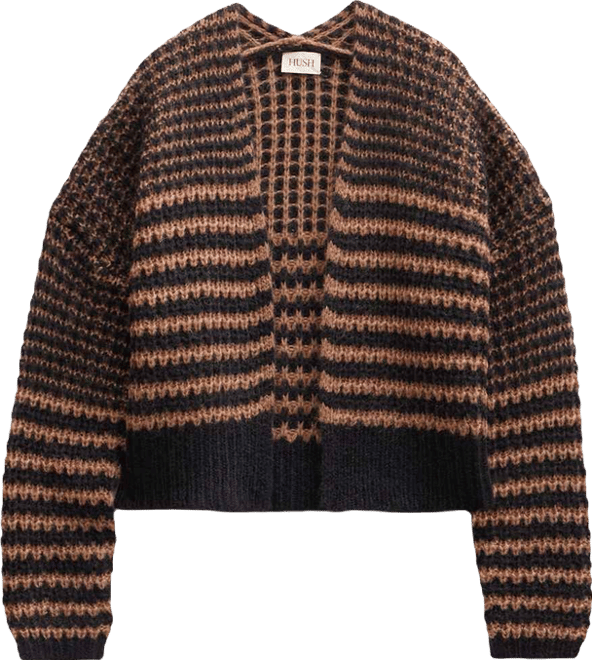 Women's Skye Wool Blend Stripe Cardigan