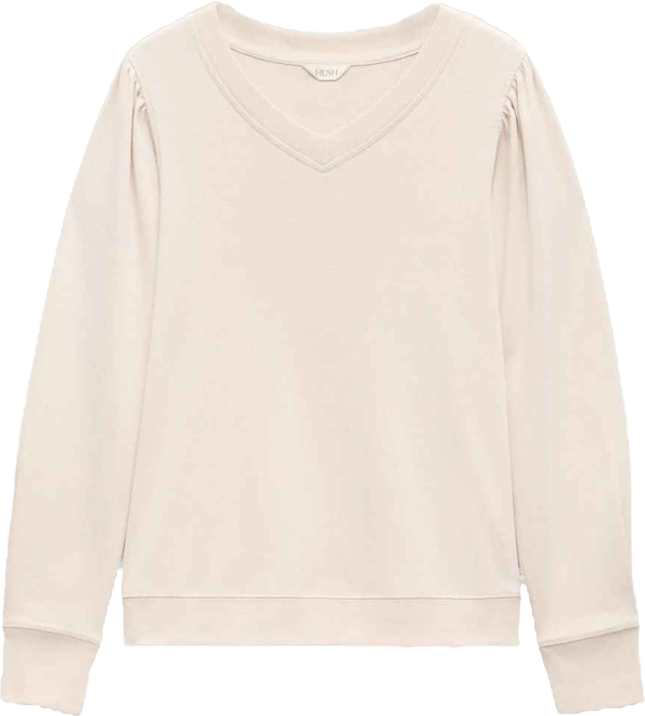 Women's Emily V-Neck Puff Sleeve Top