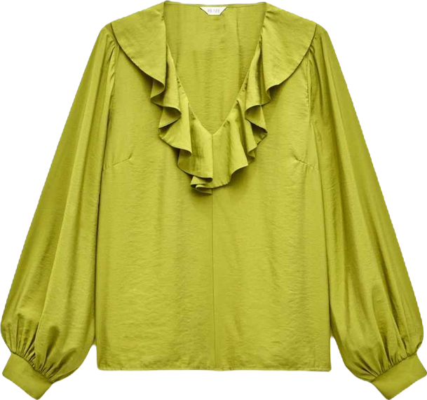 Women's Air Flow Ruffle Blouse