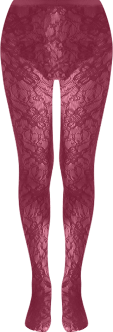 Women's "Blooming Floral" Fashion Net Tights