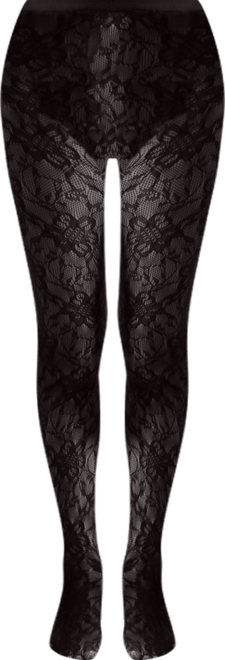 Women's "Blooming Floral" Fashion Net Tights