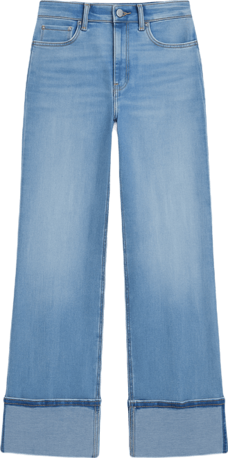 Women's Teresa Wide Leg Cuff Jeans