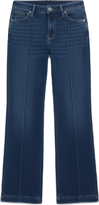 Women's Teresa Wide Leg Button Flap Jeans