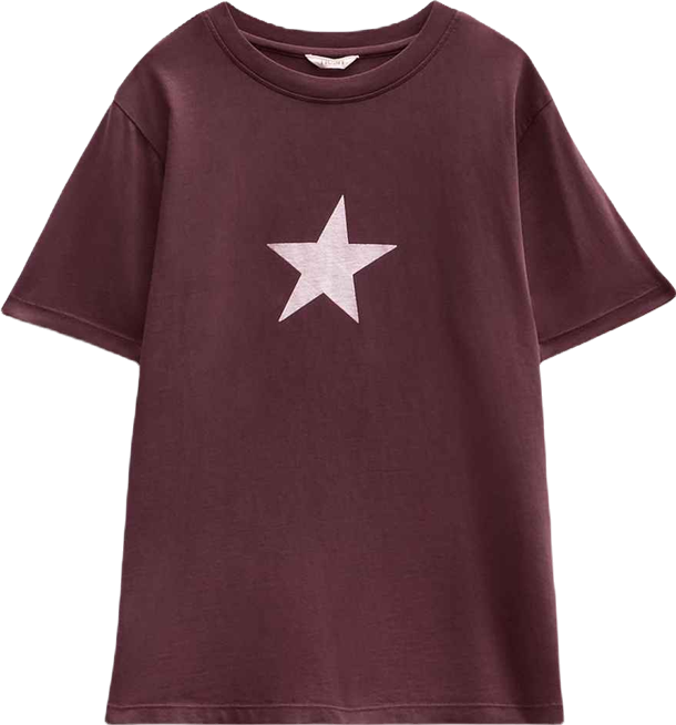 -Women-Graphic Short Sleeve T-Shirt