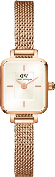 Women's Analog Rose Gold-Tone Stainless Steel Watch Set, 18mm