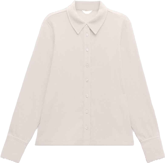 Women's Textured Slim Shirt