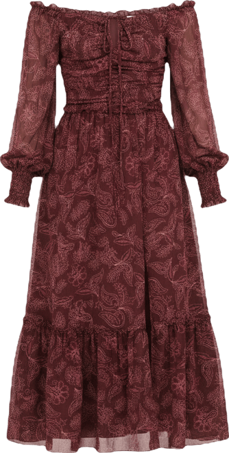 Women's Keziah Long Sleeve Maxi Dress