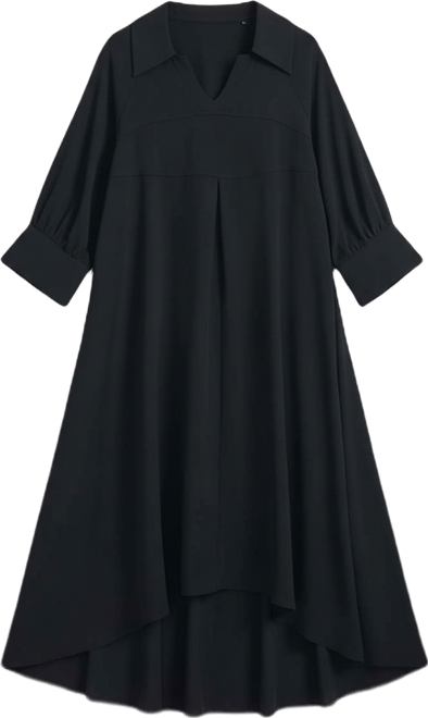 Women's Parker Hanky Hem Collared Dress