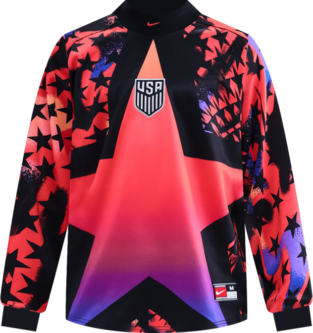 USMNT 할리우드 키퍼 남성 나이키 축구 셔츠