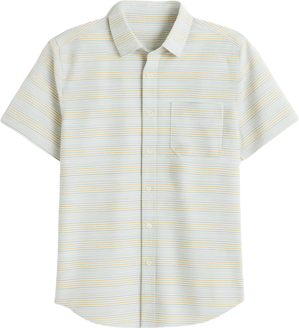 Men's Oxford Stripe Regular-Fit Shirt