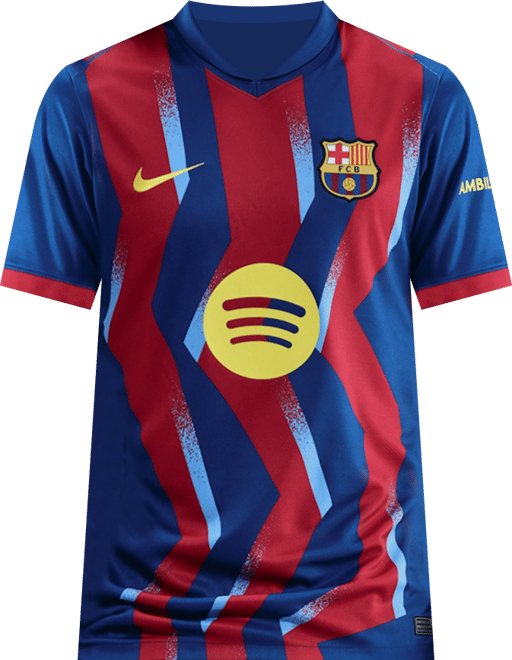 FC Barcelona 2025/26 Stadium Fourth เสื้อแข่งฟุตบอล Replica ผู้ชาย Nike Dri-FIT