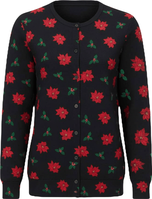 Plus Size Within Perfect Long-Sleeve Cardigan Sweater