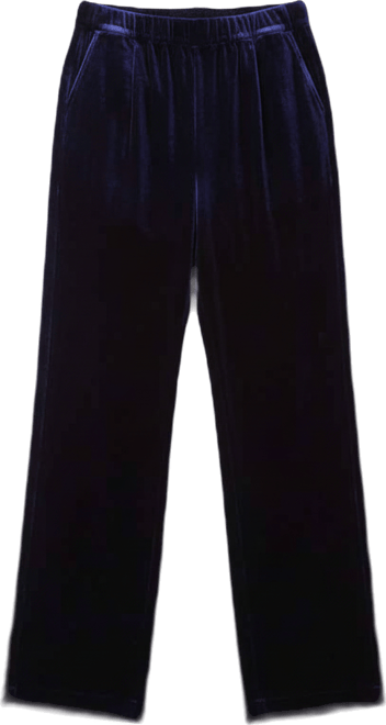 Women's Straight High-Rise Pleated Pants