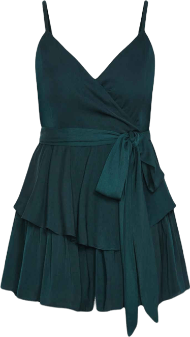 Women's Party Wrap Playsuit