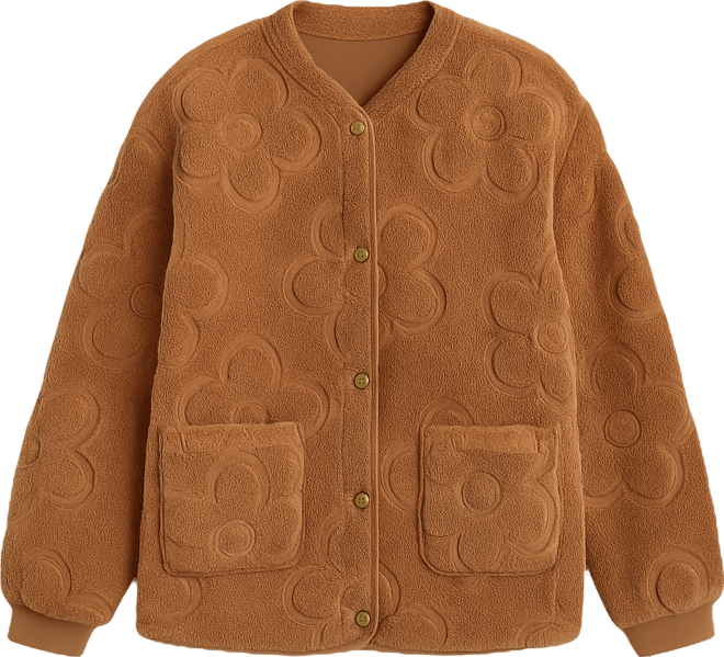 Women's Lasky Flower Pattern Button Down Jacket