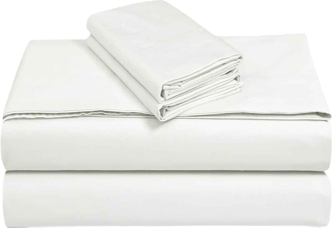 300-Thread Count Cotton 4-Pc. Extra Deep Pocket Sheet Set, Queen