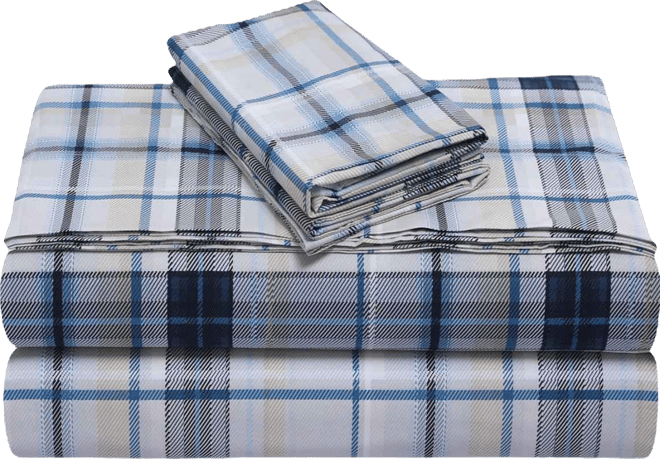 300-Thread Count Cotton 4-Pc. Extra Deep Pocket Sheet Set, King