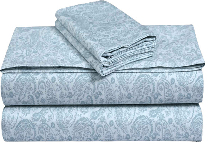 300-Thread Count Cotton 4-Pc. Extra Deep Pocket Sheet Set, California King