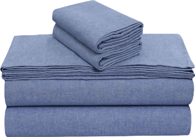 Portuguese Cotton 4-Pc. Extra Deep Pocket Sheet Set, Queen