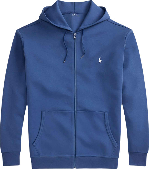 Men's Big & Tall Double-Knit Full-Zip Hoodie