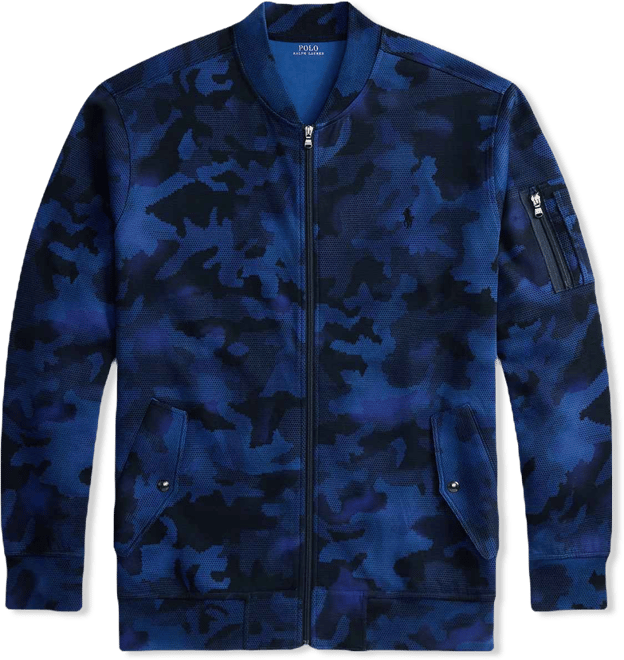 Men's Big & Tall Camo Print Long Sleeves Sweatshirt