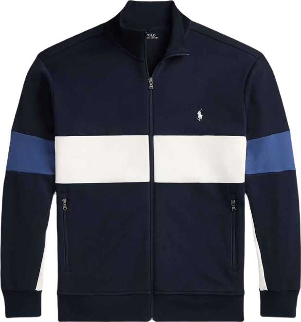 Men's Big & Tall Double Knit Long Sleeves Sweatshirt