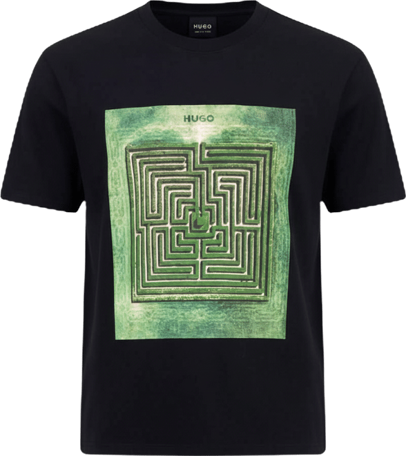 Hugo by  Men's Dabryn Relaxed-Fit Printed T-Shirt