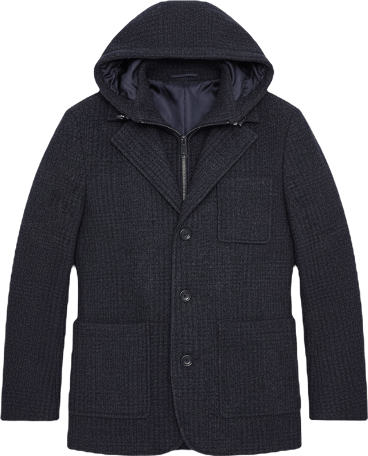 Men's Short Blazer Coat