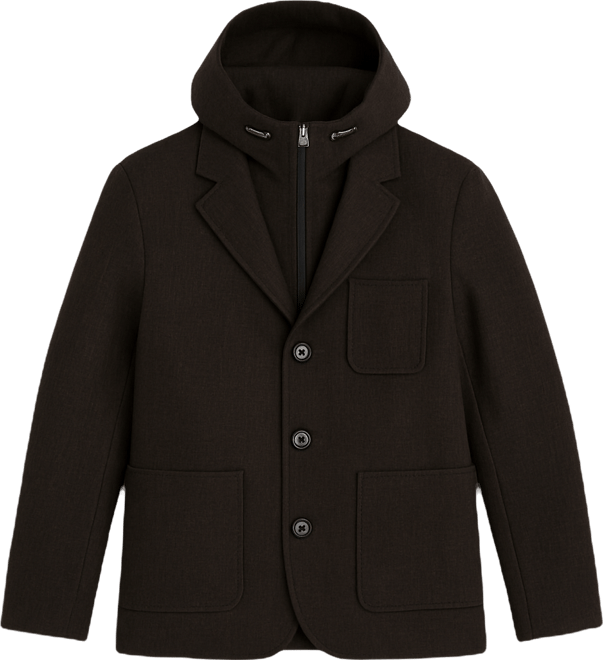 Men's Short Blazer Coat