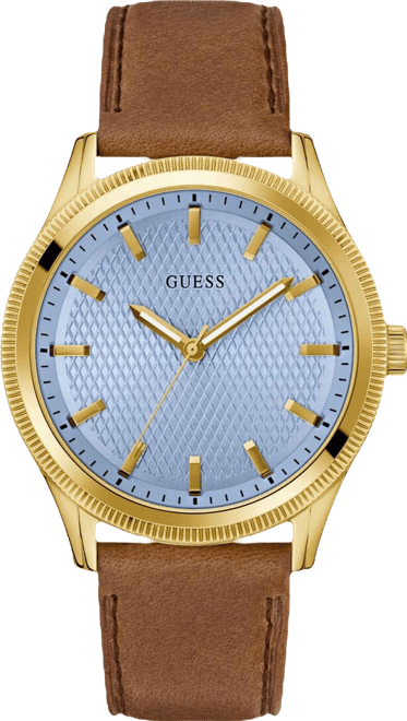 Men's Gold-Tone Analog Watch, 44mm