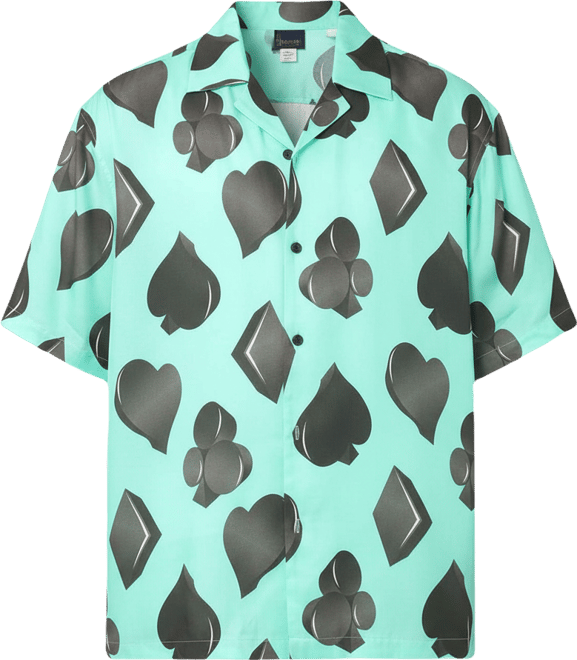 Men's 99 Cabana Four Suits Short Sleeve Button Up