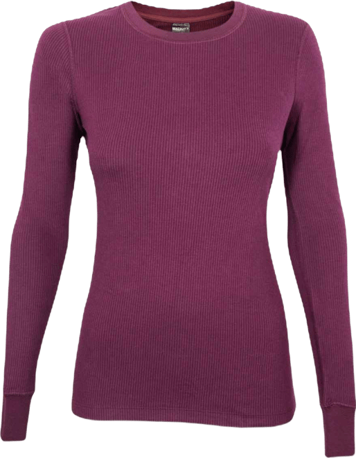 Women's Therma Rib Long Sleeve Thermal Crew