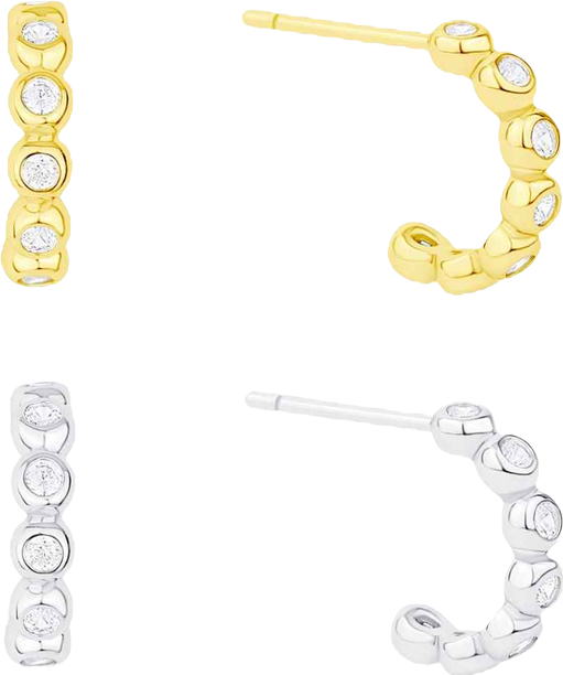 Duo Hoop Earring Set