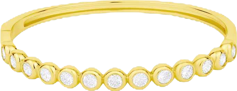 Cubic Zirconia Bangle Bracelet